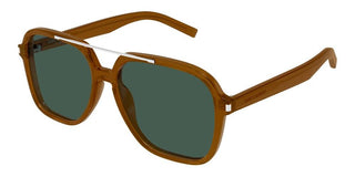 Saint Laurent SL 545 women Brown Geometric Sunglasses
