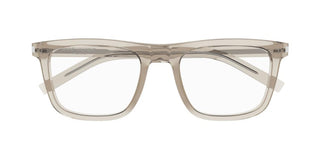 Saint Laurent SL 547 SLIM OPT men Brown Geometric Eyeglasses
