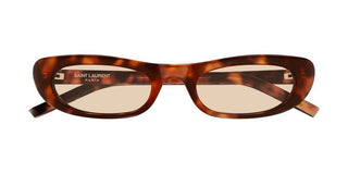 Saint Laurent SL 557 SHADE women Havana Round Sunglasses