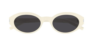 Saint Laurent SL 567 women White Oval Sunglasses