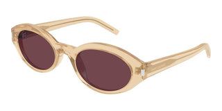 Saint Laurent SL 567 women Yellow Round Sunglasses