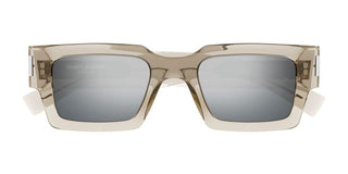 Saint Laurent SL 572 unisex Brown Rectangle Sunglasses