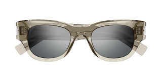 Saint Laurent SL 573 women Brown Squared Sunglasses