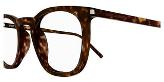 Saint Laurent SL 623 OPT men Havana Round Eyeglasses