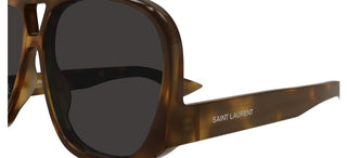 Saint Laurent SL 652/F SOLACE women Havana Pilot Sunglasses