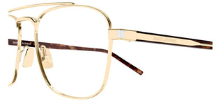 Saint Laurent SL 665 OPT unisex Gold Pilot Eyeglasses