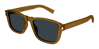 Saint Laurent Sl 710 Sun Men Brown Squared Sunglasses