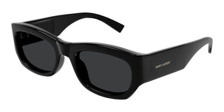 Saint Laurent SL 713 women Black Rectangle Sunglasses