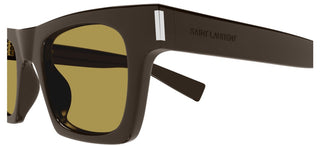 Saint Laurent Sl 719 Unisex Brown Squared Sunglasses