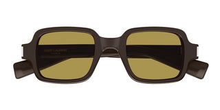 Saint Laurent Sl 720 Sun Unisex Brown Rectangle Sunglasses