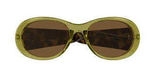 Saint Laurent SL 736 women Green Oval Sunglasses