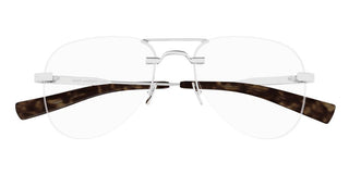 Saint Laurent SL 745 unisex Silver Pilot Eyeglasses