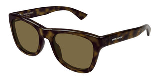 Saint Laurent SL 816 women Havana Squared Sunglasses