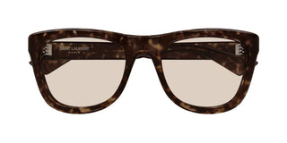 Saint Laurent SL 816 women Havana Squared Sunglasses