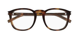Saint Laurent SL 818 OPT women Havana Geometric Eyeglasses