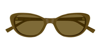 Saint Laurent SL 822 women Brown Cat Eye Sunglasses