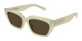 Saint Laurent SL 826 PAGE women White Cat Eye Sunglasses