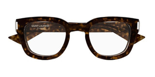 Saint Laurent SL 838 OPT unisex Havana Squared Eyeglasses