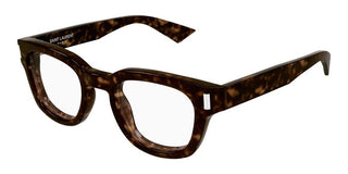Saint Laurent SL 838 OPT unisex Havana Squared Eyeglasses