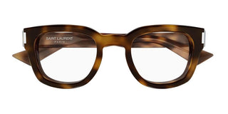 Saint Laurent SL 838 OPT unisex Havana Squared Eyeglasses
