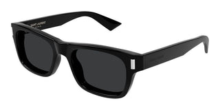 Saint Laurent SL 83 men Black Geometric Sunglasses