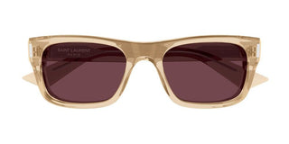 Saint Laurent SL 83 men Yellow Geometric Sunglasses