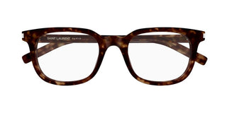 Saint Laurent SL 840 unisex Havana Geometric Eyeglasses