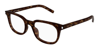 Saint Laurent SL 840 unisex Havana Geometric Eyeglasses
