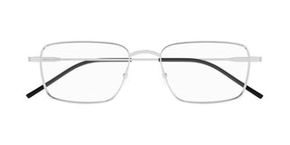 Saint Laurent SL 844 men Silver Squared Eyeglasses