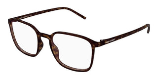 Saint Laurent SL 845 men Havana Geometric Eyeglasses