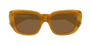 Saint Laurent SL 857 women Yellow Cat Eye Sunglasses