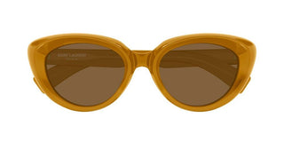 Saint Laurent SL 859 women Yellow Cat Eye Sunglasses