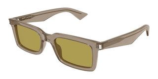 Saint Laurent SL 860 men Brown Squared Sunglasses