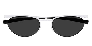 Saint Laurent SL 862 unisex Silver Oval Sunglasses