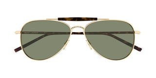 Saint Laurent SL 864 unisex Gold Pilot Sunglasses