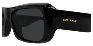Saint Laurent SL 869 men Black Squared Sunglasses