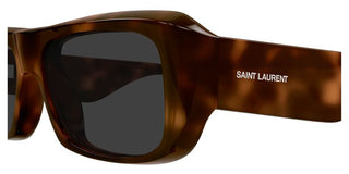 Saint Laurent SL 869 men Havana Squared Sunglasses