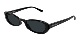 Saint Laurent SL 871 unisex Black Oval Sunglasses