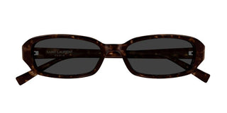 Saint Laurent Sl 872 Erin Unisex Havana Geometric Sunglasses
