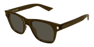 Saint Laurent SL 875 men Brown Squared Sunglasses