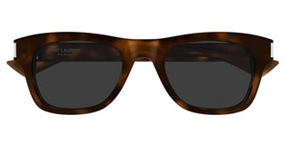 Saint Laurent Sl 877 Men Havana Squared Sunglasses
