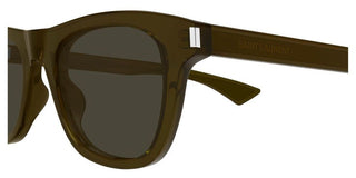 Saint Laurent Sl 879 Men Brown Squared Sunglasses