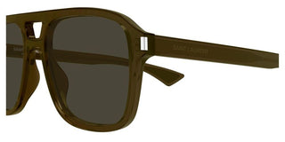 Saint Laurent Sl 881 Unisex Brown Pilot Sunglasses