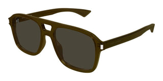 Saint Laurent Sl 881 Unisex Brown Pilot Sunglasses