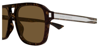 Saint Laurent Sl 881 Unisex Havana Pilot Sunglasses