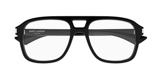 Saint Laurent SL 881 OPT men Black Squared Eyeglasses
