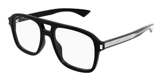 Saint Laurent SL 881 OPT men Black Squared Eyeglasses