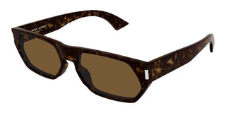 Saint Laurent SL 898 men Havana Squared Sunglasses
