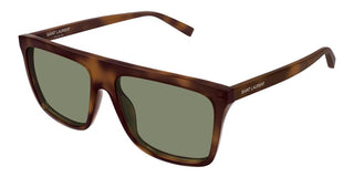 Saint Laurent SL 904 men Havana Squared Sunglasses