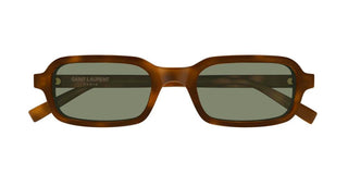Saint Laurent SL 908 women Havana Rectangle Sunglasses